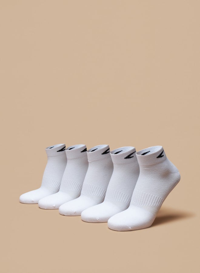 Dash Printed Ankle Length Socks - Set of 5 - Image 1