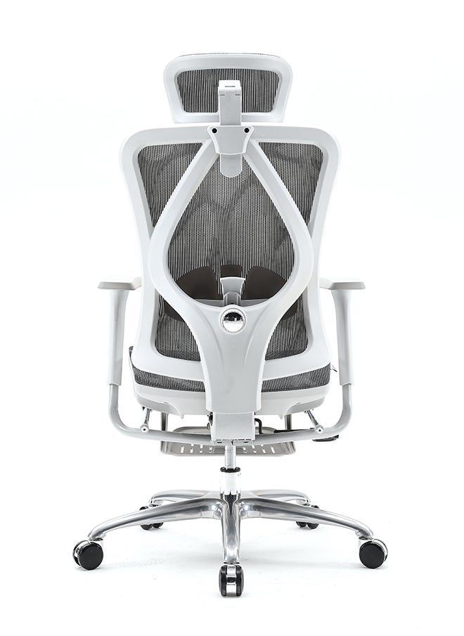 SIHOO SIHOO M57C 4D Linkage Armrest Lift comfort Chair Adjustable Office Executive Chair Ergonomic Employee Computers Chair (With footrest)  - Image 2