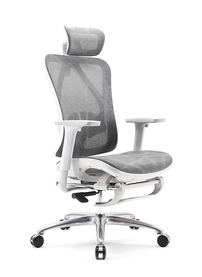 SIHOO SIHOO M57C 4D Linkage Armrest Lift comfort Chair Adjustable Office Executive Chair Ergonomic Employee Computers Chair (With footrest)  - Image 3
