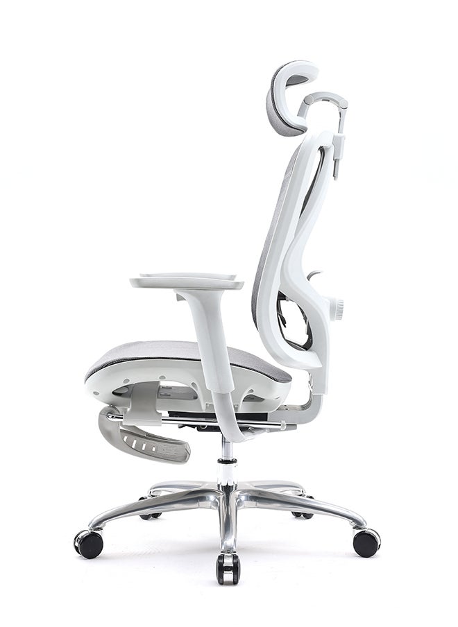 SIHOO SIHOO M57C 4D Linkage Armrest Lift comfort Chair Adjustable Office Executive Chair Ergonomic Employee Computers Chair (With footrest)  - Image 5