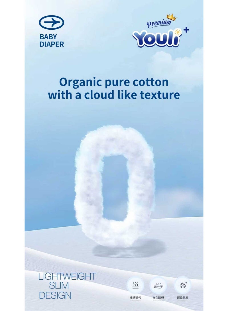 Youli Baby Diapers,Taped Diapers Size 4, 9-14 Kg, 360° Leak-Free Fit For Up To 100% Leakage Protection, Comfort Taped Mega Pack 126 Diapers - Image 4