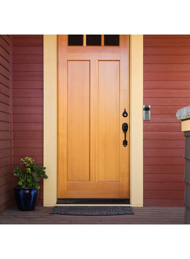 جرس باب ذكي واي فاي – فيديو 1080P وصوت ثنائي الاتجاه – جرس لاسلكي سهل التركيب - Image 5