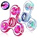 Fasray Fidget Spinner 2 Pack Light up Sensory Fidget Toys Adults Kids 4812 with Autism ADHD Kids Easter Basket Stuffers Easter Egg Fillers Glow Anxiety Toys Stress Relief Teen Boy Gifts Classroom Prizes - Image 2