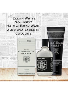 C. O. Bigelow C.O. Bigelow Men'S Hair And Body Wash Elixir White No. 1607 8 Fl Oz Mens Body Wash & Shampoo Citrus & Bergamot Moisturizing Mens Shampoo & Body Cleanser  - Image 5