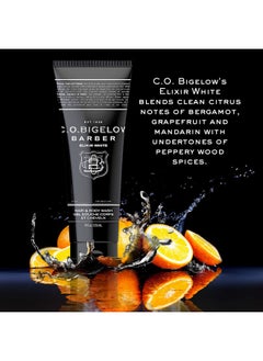 C. O. Bigelow C.O. Bigelow Men'S Hair And Body Wash Elixir White No. 1607 8 Fl Oz Mens Body Wash & Shampoo Citrus & Bergamot Moisturizing Mens Shampoo & Body Cleanser  - Image 4