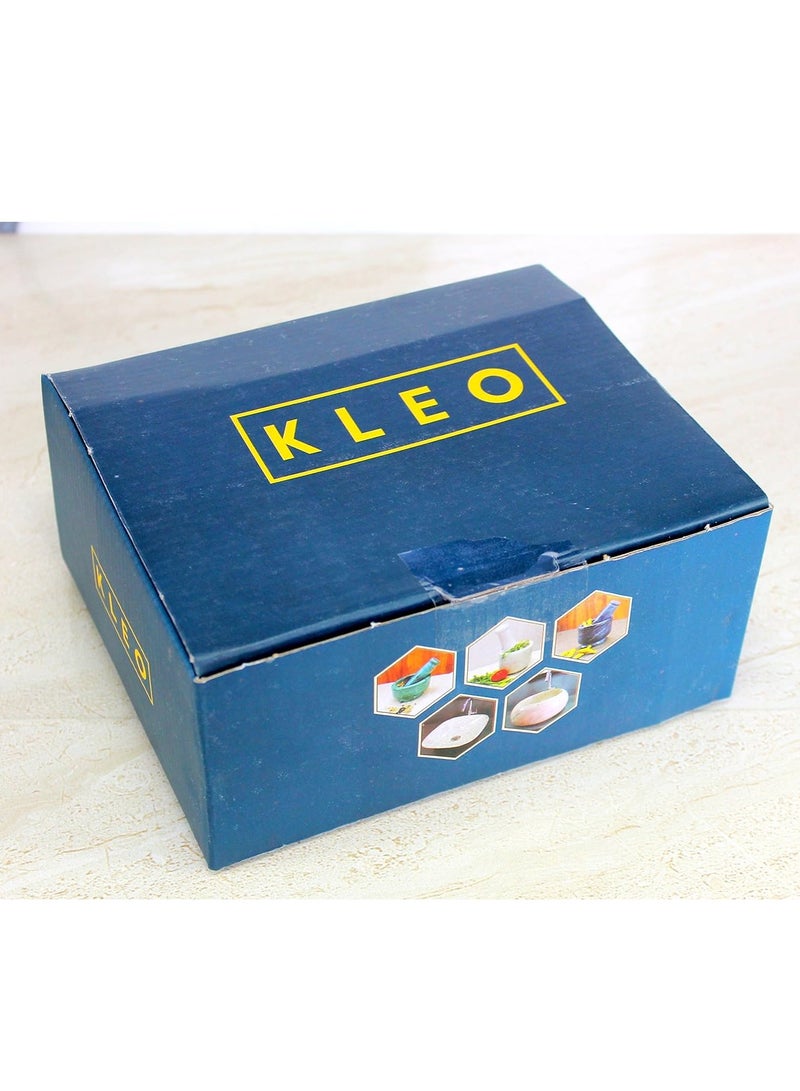 KLEO 2.75" Diameter White Marble Stone Mortar and Pestle Set - SMALL SIZE - Image 5