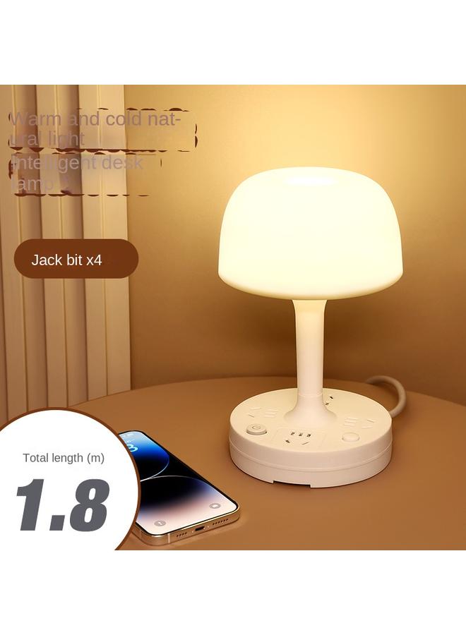 Bluejw Factory Direct Supply New Desk Lamp Master Bedroom Bedside Lamp Baby Feeding Eye Protection Night Light Socket Integrated Sleep Lamp - Image 1