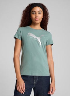 PUMA Essential Logo Metallic T-Shirt  - Image 1