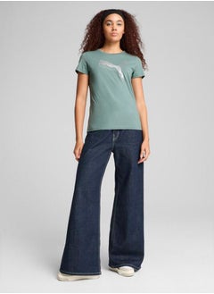 PUMA Essential Logo Metallic T-Shirt  - Image 3