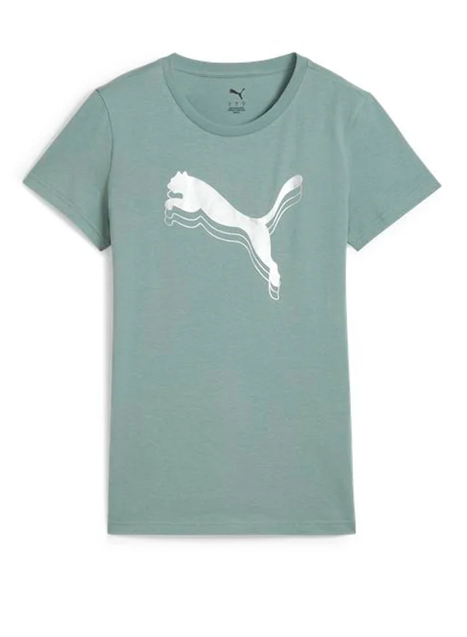 PUMA Essential Logo Metallic T-Shirt