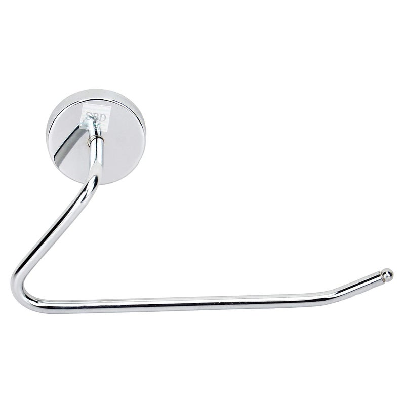 SBD Stainless Steel Bathroom Towel Ring | Napkin Holder | Towel Hanger | Towel Ring for Bathroom Chrome Finished (Towel Ring, Semi Trapzo) - Image 2