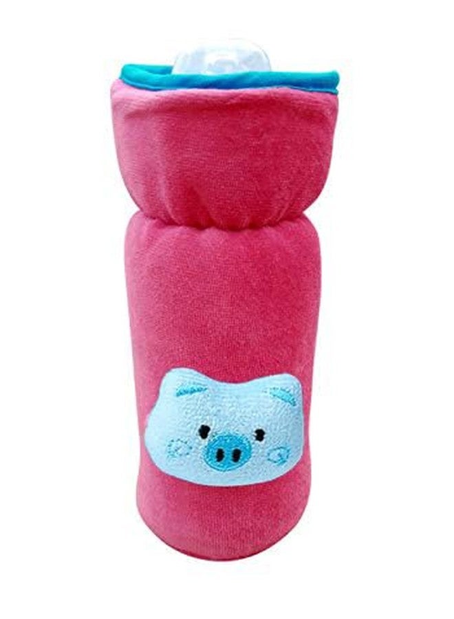 Alya The Cheeky Kidzz Pack of 3 New Born Baby Nursing Feeding Bottle Cover with Soft Stretchable Velvet Attractive Cartoon Design I Baby Milk Feeder Bottle Cover 150 ML-200 ML (Design 353) - Image 4
