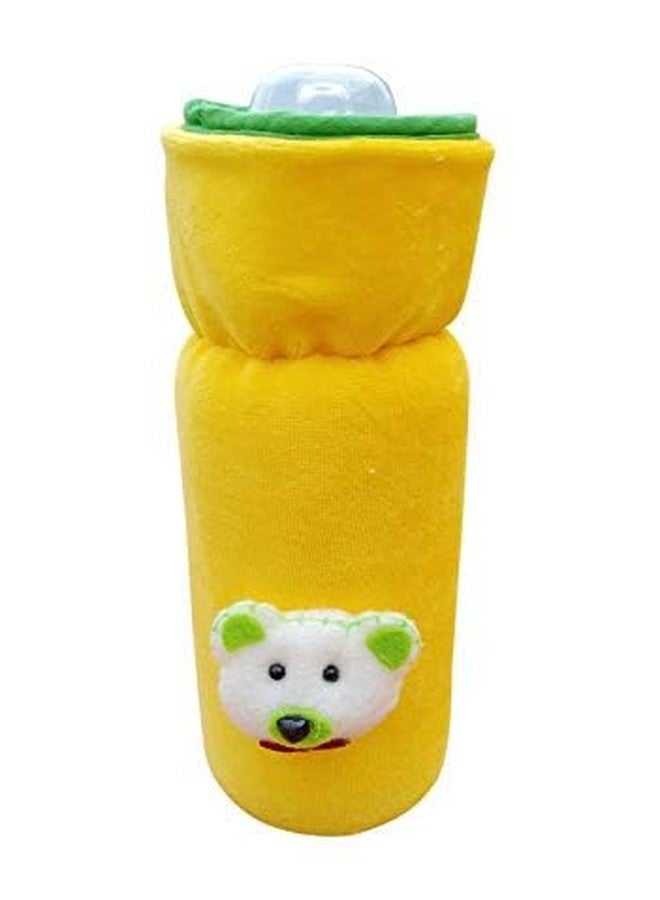 Alya The Cheeky Kidzz Pack of 3 New Born Baby Nursing Feeding Bottle Cover with Soft Stretchable Velvet Attractive Cartoon Design I Baby Milk Feeder Bottle Cover 150 ML-200 ML (Design 353) - Image 3