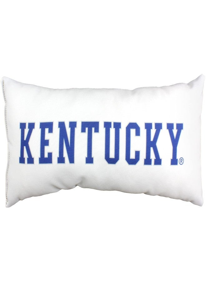 College Covers Everything Comfy Kentucky Wildcats 2 Sided Bolster Small Travel Pillow Decorative Pillow 16 x 6 - Image 2