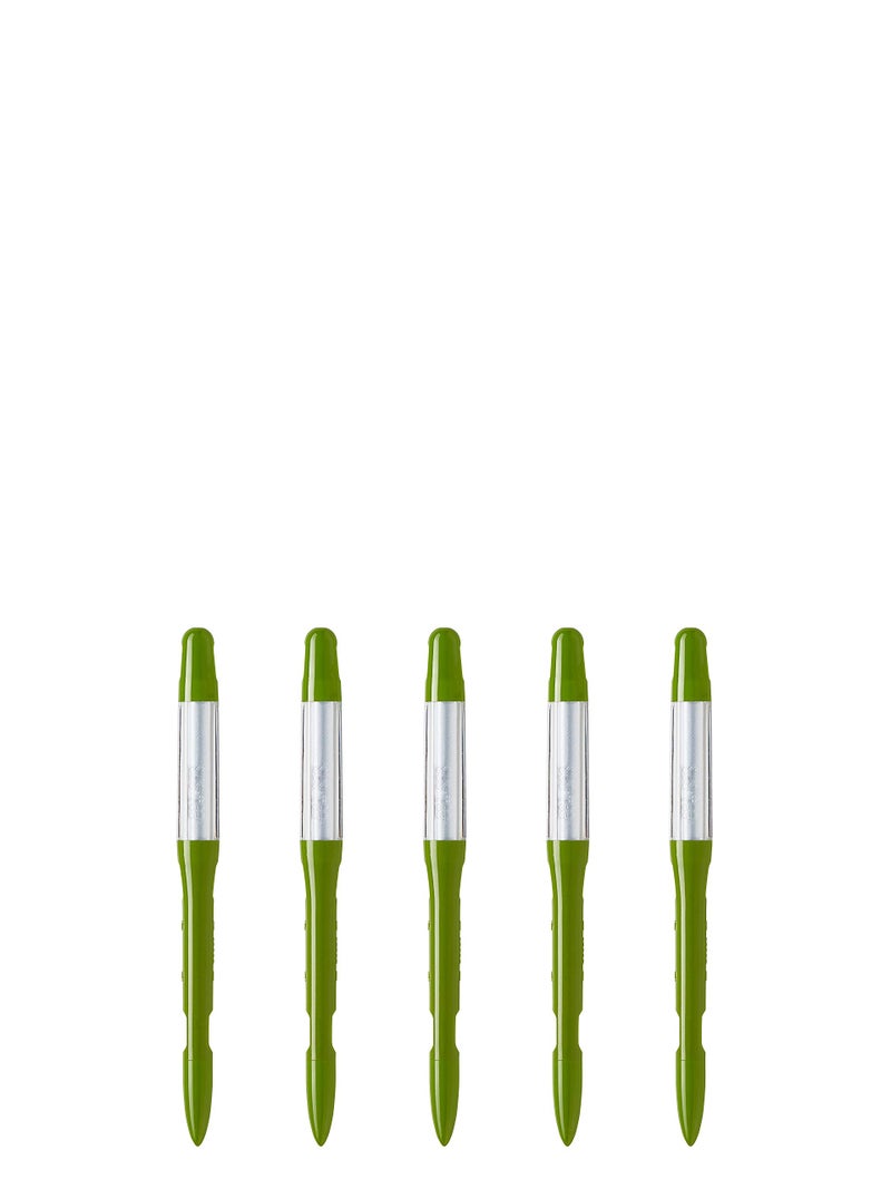 Sustee Aquameter, Set of 5, Plant Soil Moisture Sensor (Green, Small) - Image 1
