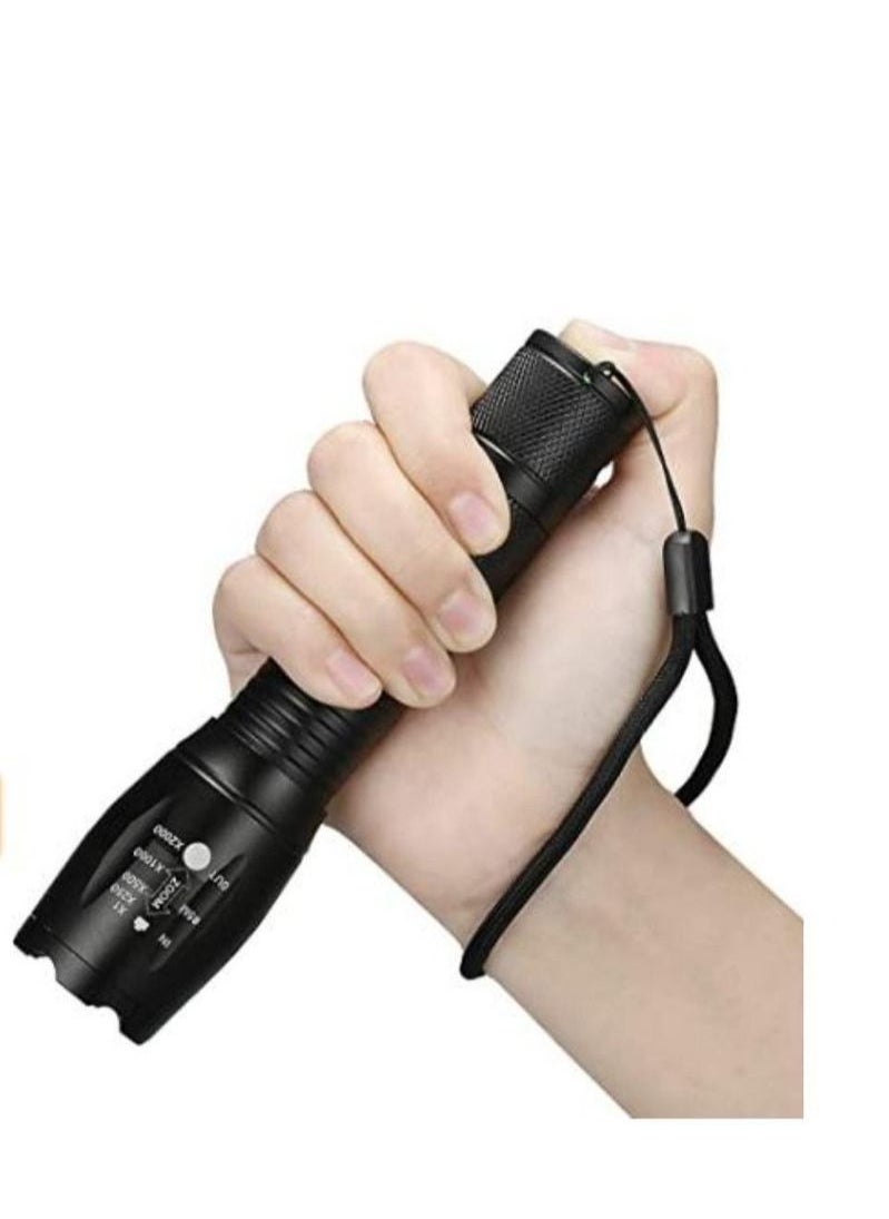 Generic - Garberiel Flashlight T6 3800LM Tactical Cree Zoomable LED Torch light - Image 1