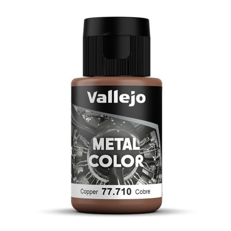 Vallejo - Metal Color | Copper 32 ml (1.08 fl.oz.) | Faithfully Reproduce Different Metallic Finishes - Image 1