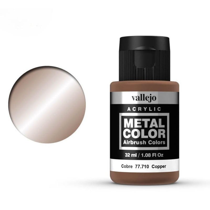 Vallejo - Metal Color | Copper 32 ml (1.08 fl.oz.) | Faithfully Reproduce Different Metallic Finishes - Image 3