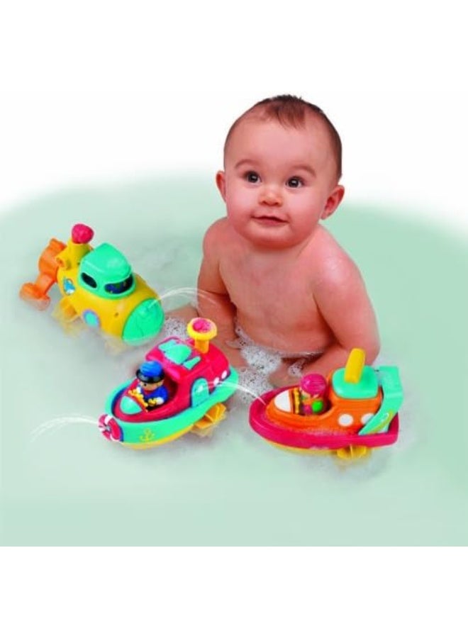 Happy Kids Little Learners 3-In-1 Bathtub Transport Toy Set - Image 3