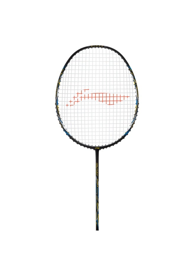 Li-Ning Badminton Racket - Blaze 100 - 84g (Charcoal/Lime/Blue) - Unstrung - Image 2