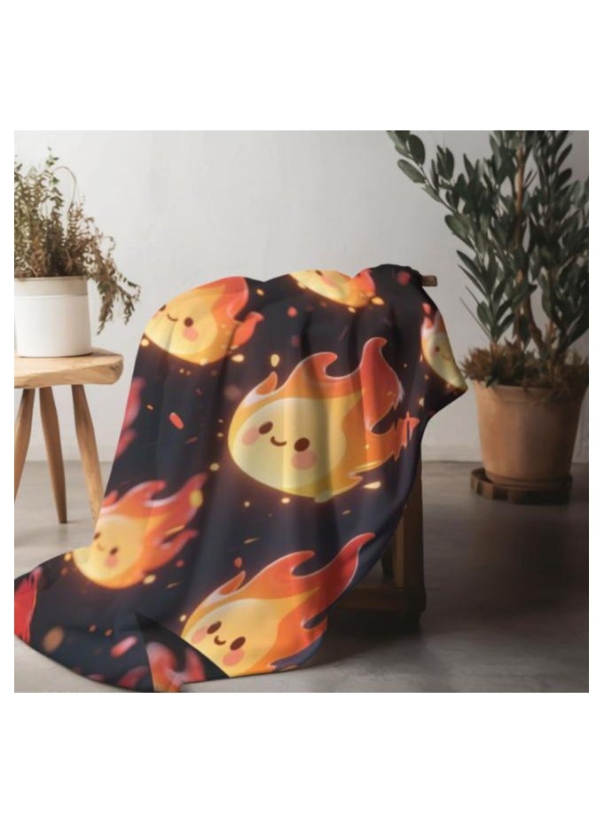 عام بطانية رقيقة من الفانيلا (دافئة ومريحة، ومناسبة للنوم واستخدام الألعاب وإزالة الغبار ومقاومة للرمل) 150 سم * 200 سم - 935 - Image 4