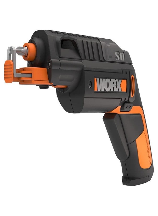 WORX WX255 | 4V Screwdriver | Automatic Bit Change | Screw Adapter | Includes Bit Kit | LED Light | Lightweight and Compact | Screwing Efficiency - Image 2