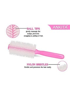 Ankita Round Hair Brush(AP204) (Color May Vary)  - Image 4