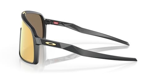 Oakley Unisex Sunglasses Matte Carbon Frame, Prizm 24K Lenses, 0MM - Image 3
