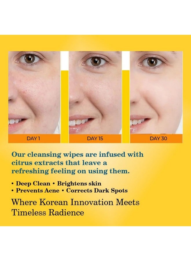 SIMXEN Kojic Acid and Turmeric Cleansing Pad - 60 Count, Mild and Non-Irritating Turmeric Kojic Acid Pads for Face, Suitable for All Skin Types, Gentle Exfoliating Facial Pads - Image 3