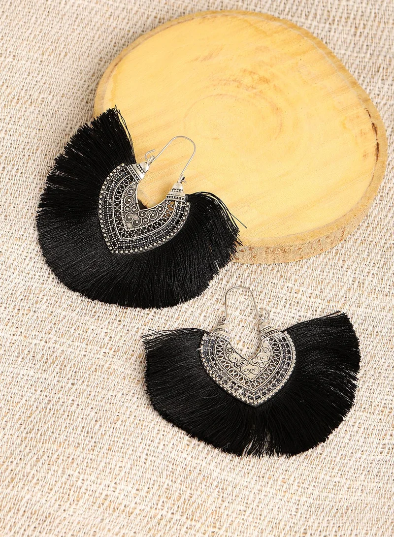 SOHI Party Artificial Hoop Earring Jewellery