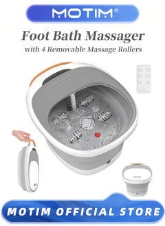 Foot Bath Massager with Heat Bubbles Vibration 4 Removable Massage Rollers (Not Motorized) - pzsku/ZA7FAFE211287F2023205Z/45/_/1733196221/dd17e30e-a9a3-4703-8bb5-8d95086be4ec