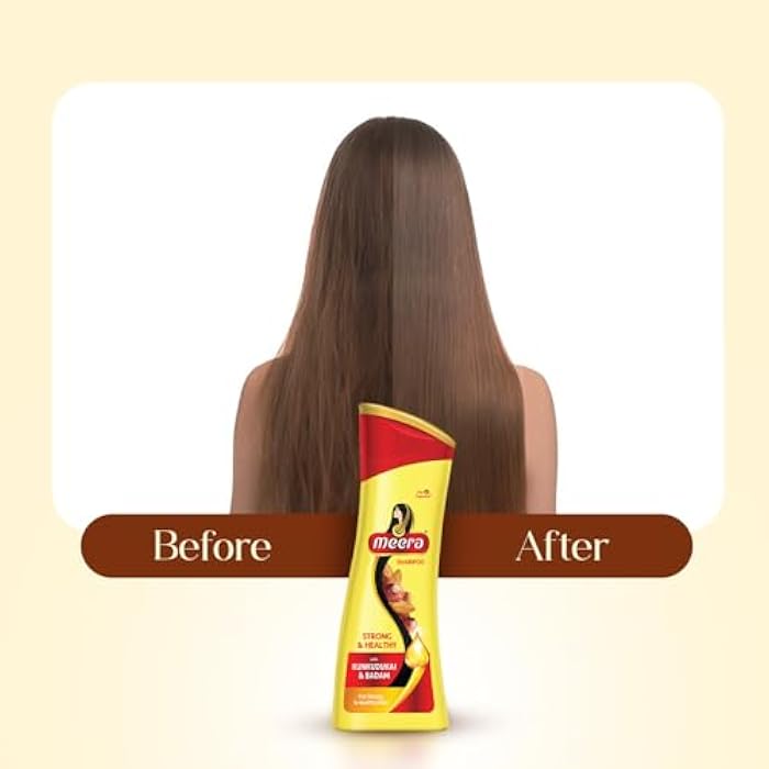 Meera Strong & Healthy Shampoo, 180ml - Image 4