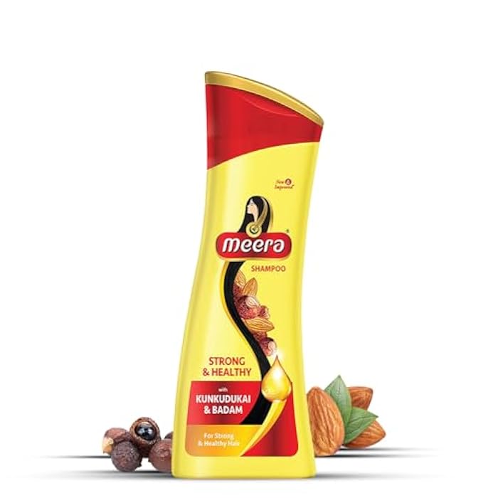 Meera Strong & Healthy Shampoo, 180ml - Image 1