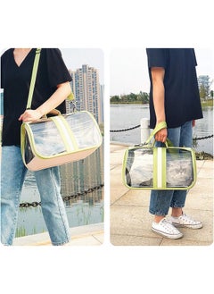 Transparent Cat Carrier Pet Handbag Travel See-Through Design Breathable Shoulder Bag For Cats And Puppies (Small, Yellow) - pzsku/ZA7FB2AC4EFFADB448F75Z/45/_/1728309748/6f8b72a2-9b3b-4c42-af89-c25f162c6756