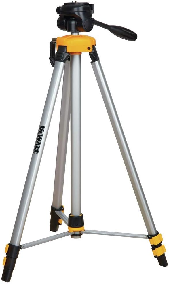 DEWALT DEWALT Laser Level Tripod  x 20 Thread Mount Collapsible Legs NonSkid Feet Carrying Pouch Included DW0881T  - Image 1