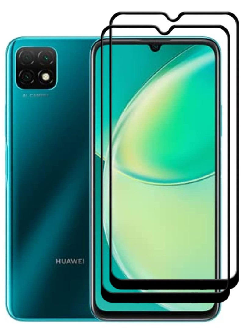 ACLIX 2 Pieces Antistatic ESD Dustproof Premium Quality High Definition Tempered Glass Screen Protector Designed For Huawei nova Y60 - Image 1