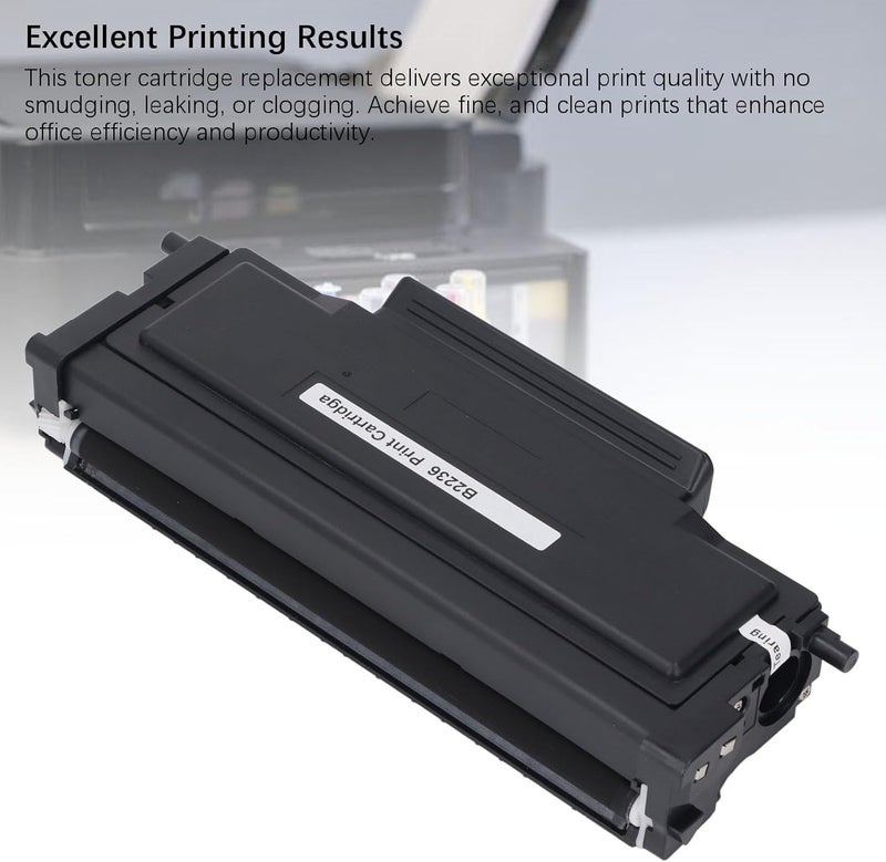 Walfront 2PCS Toner Cartridges High Yield Toner Cartridge Printer Replacement Compatible for B2236 B2236adw MB2236 B2442 B2650 - Image 5