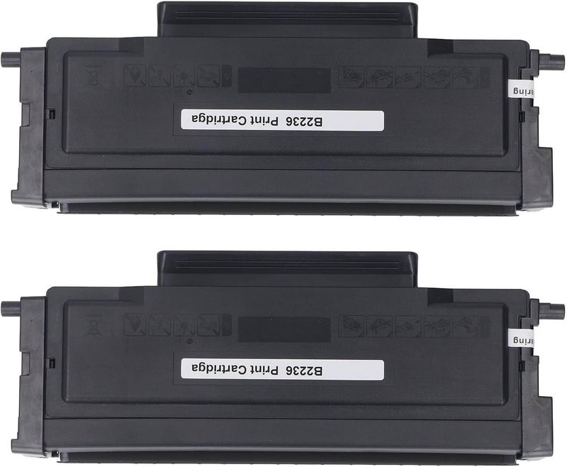 Walfront 2PCS Toner Cartridges High Yield Toner Cartridge Printer Replacement Compatible for B2236 B2236adw MB2236 B2442 B2650 - Image 1