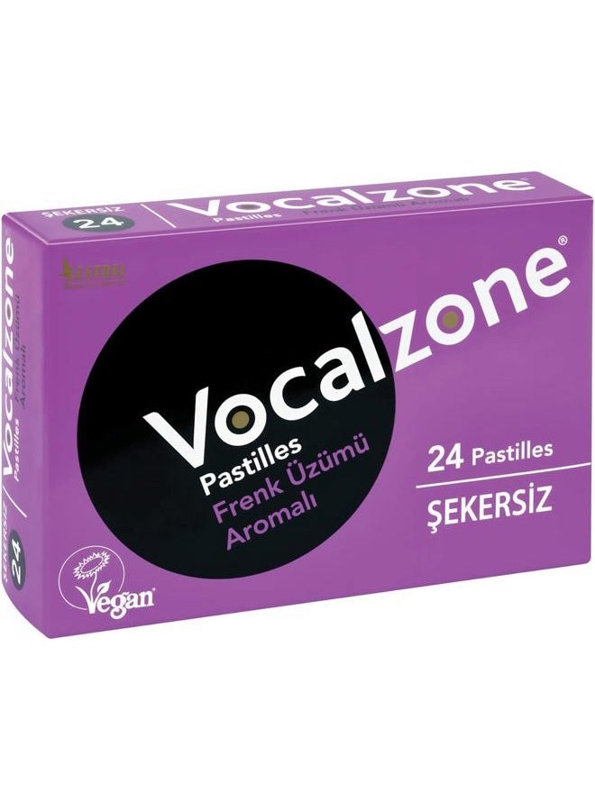 Vocalzone Blackcurrant Lozenges 24 Pieces - Image 3