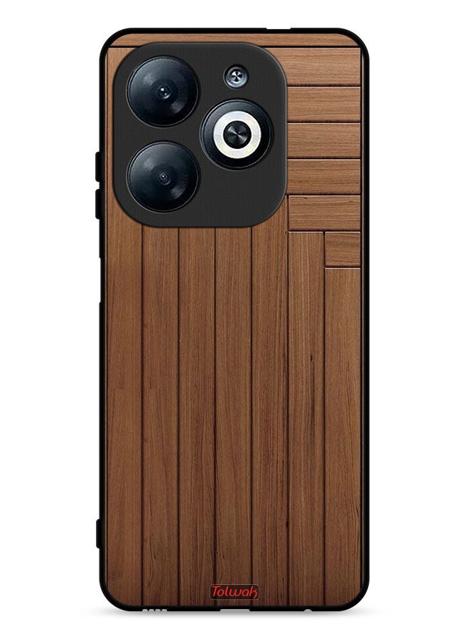 Tolwak Infinix Smart 8 4G Protective Case Cover Door Pattern - Image 1