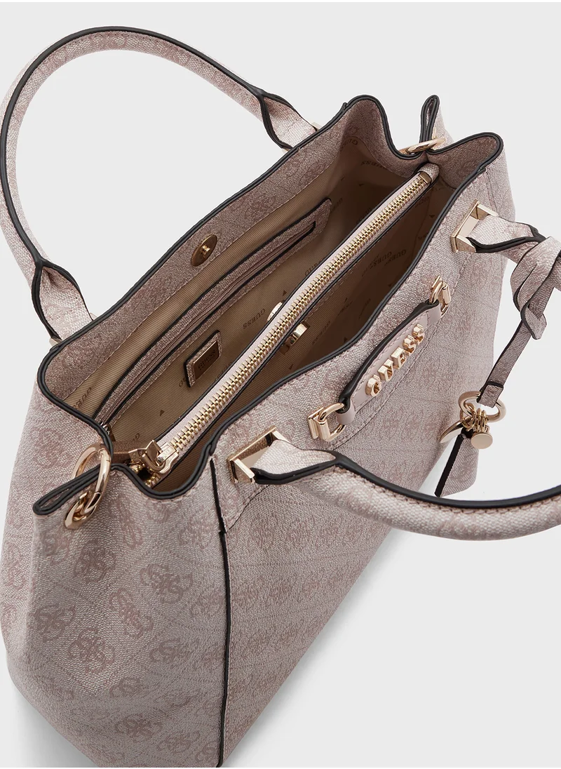 GUESS Emera Logo Girlfriend Satchel