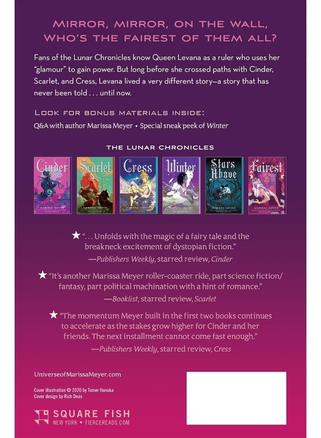 Square Fish Fairest: The Lunar Chronicles: Levana's Story - Image 2