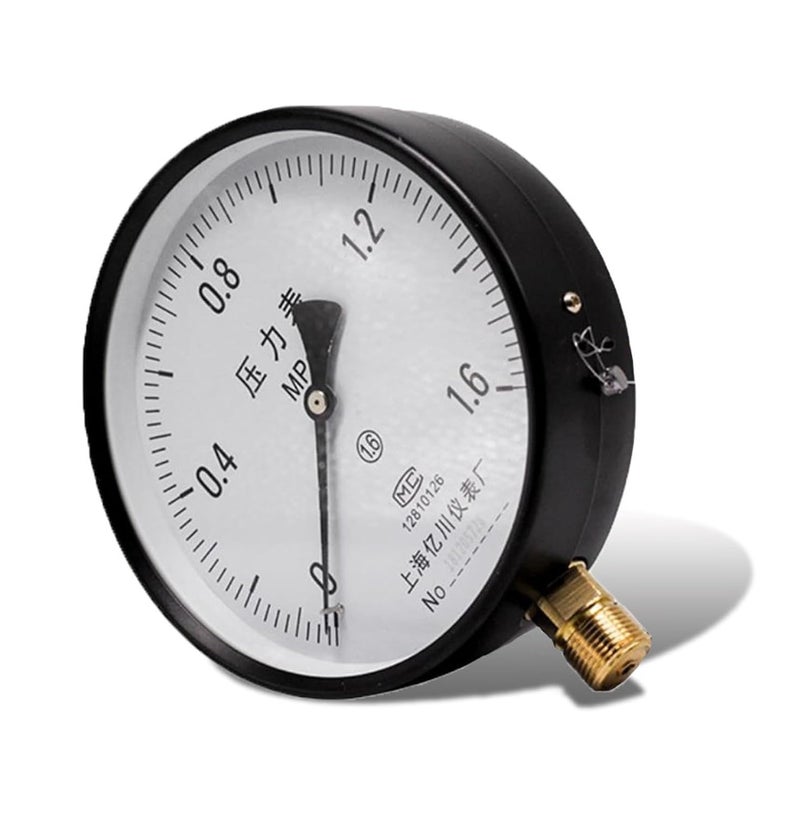 Y150 Pressure Gauge 0 10 Mpa Water Boiler Low Pressure Barometer - Image 2