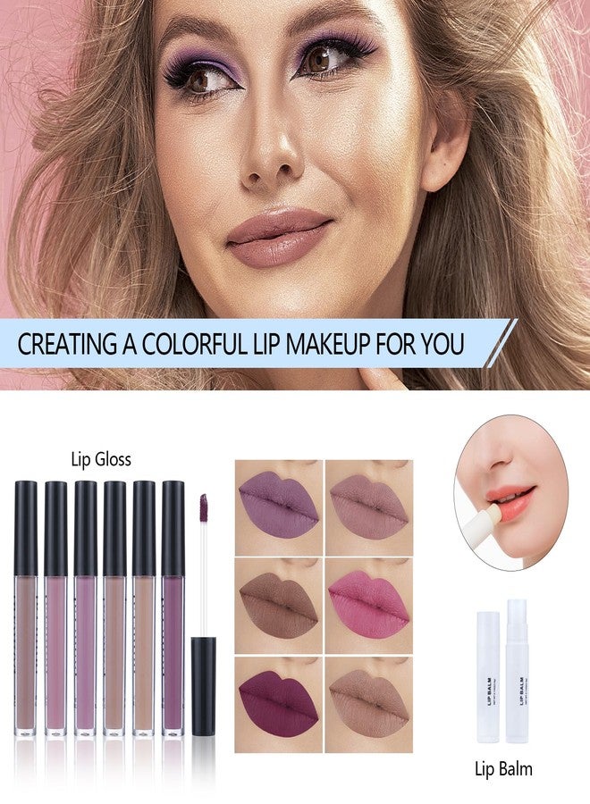 Moobirlet Makeup Kits For Girls Teens, Makeup Gift Set For Women with Eyeshadow Palettes, Brushes, Lip Gloss, Travel Make up Starter Kit For Beginners (C0912) - Image 4