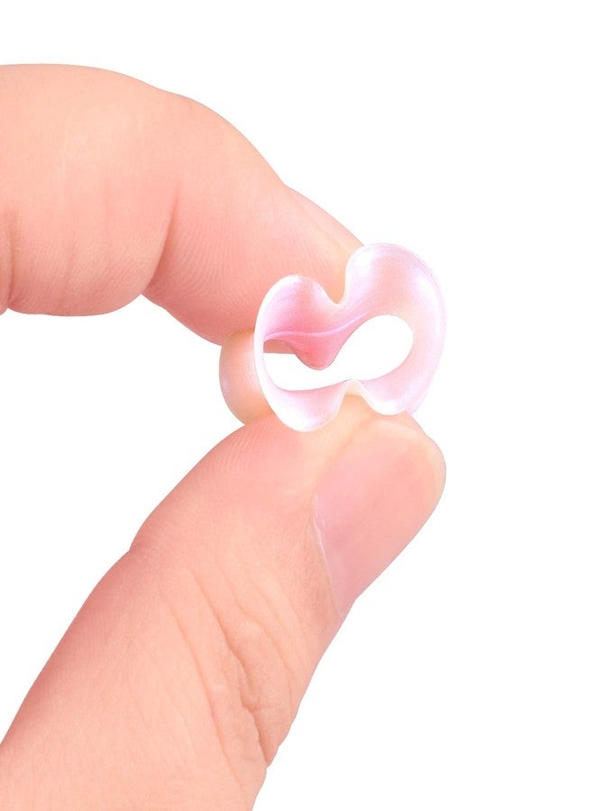 Oyaface 20 PC Tunnel Set Soft Silicone Flesh Tunnel Plug Eyelet 2g-25mm Flexible Ear Stretching Gauge Lightpink - Image 3