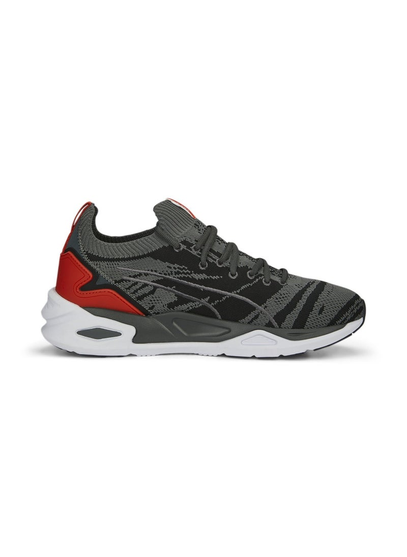TRC Blaze Knit Mens Black Sneakers