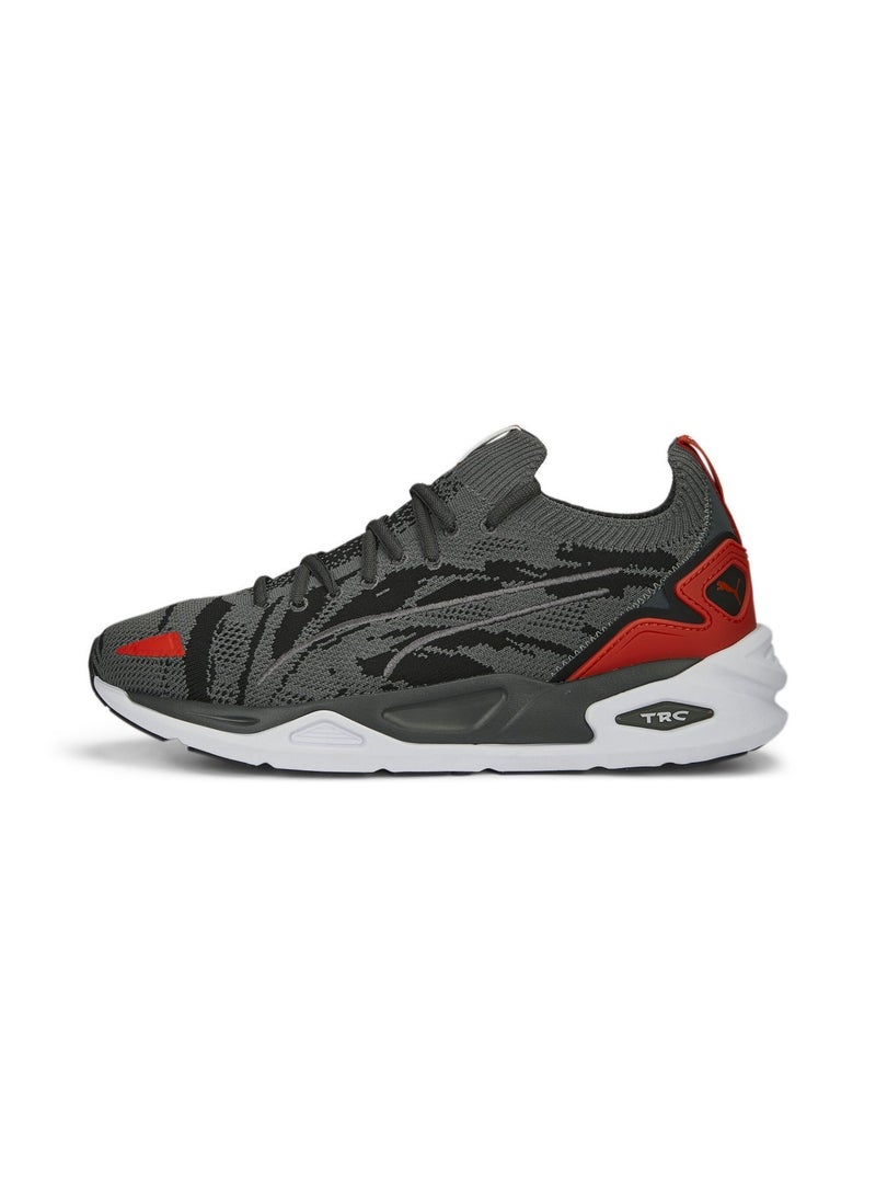 TRC Blaze Knit Mens Black Sneakers