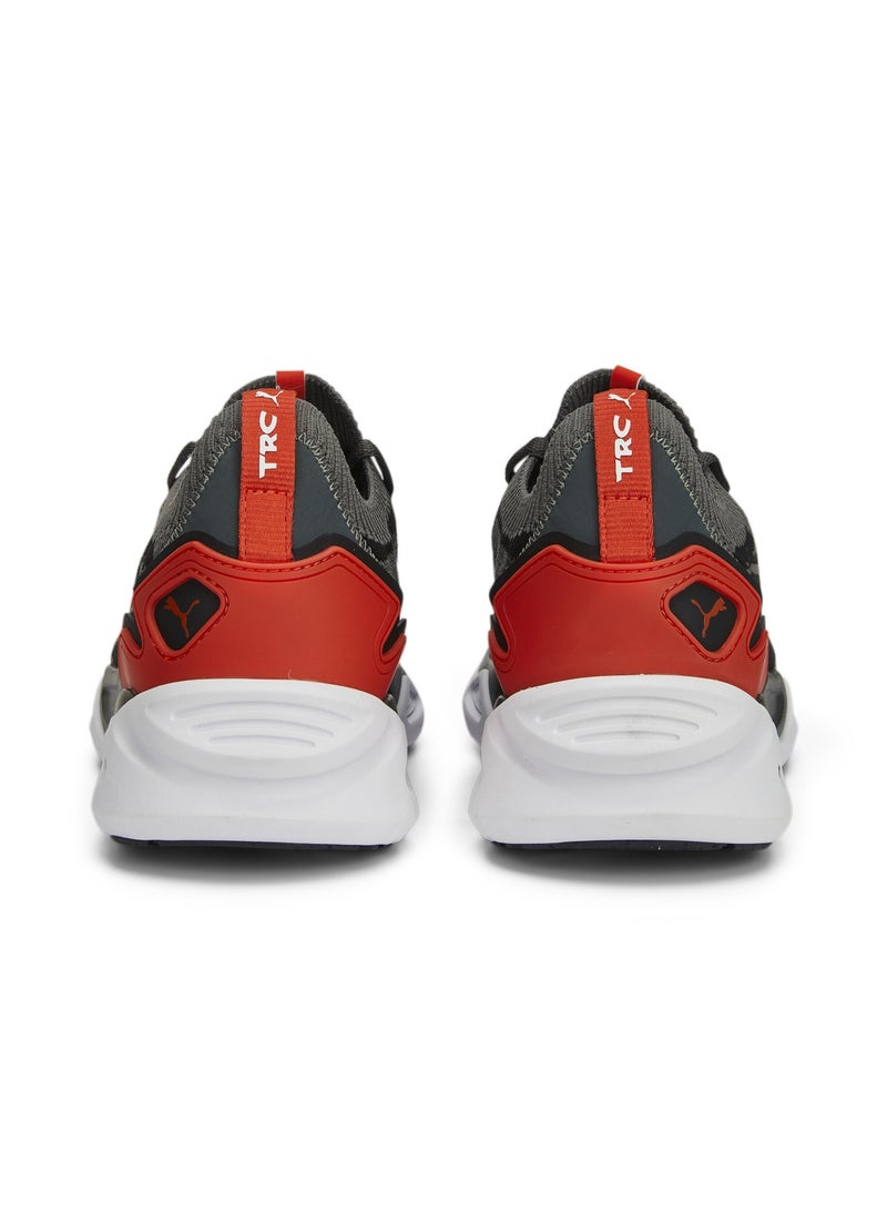 TRC Blaze Knit Mens Black Sneakers