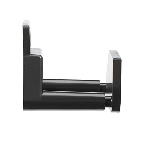 uxcell Barn Sliding Door Floor Guide POM Plastic Adjustable Wall Mount Black - Image 3