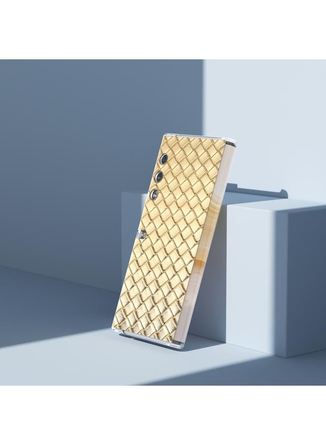 اس-توب جراب هاتف Honor V محفظة منسوجة بإطار شفاف من مادة البولي يوريثان - Image 3